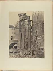 Der Tempel des Vespasian