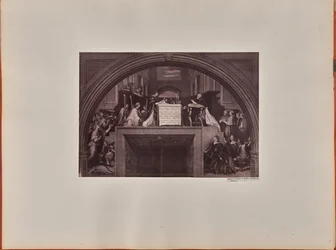 Raphael, das Wunder von Bolsena (Fresko im Vatikan)