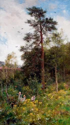 Eine Ecke im Garten der Natur