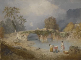 Aufklaren für schönes Wetter, Beddgelert, Nordwales