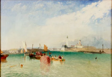 Der Hafen, Littlehampton, 1851