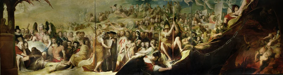 Elysium, oder der Zustand der endgültigen Vergeltung, sechster in der Serie Der Fortschritt der menschlichen Kultur und des Wissens, ca. 1777-84