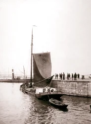 Kanalboot, Marken Island, Niederlande, 1898