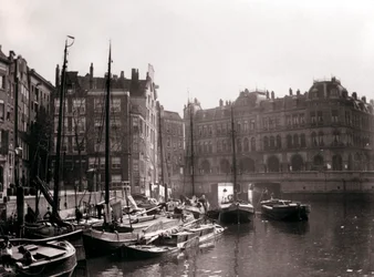 Kanalboote, Rotterdam, 1898