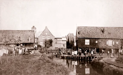 Marken-Insel, Niederlande, 1898