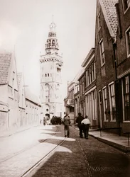 Straßenszene, Monnickendam, Niederlande, 1898
