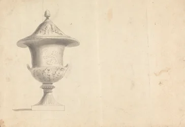 Eine Vase