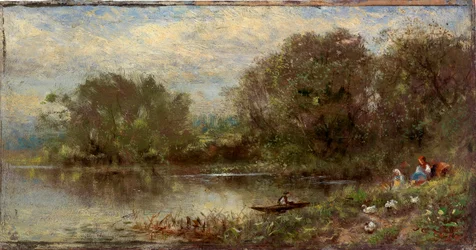 Landschaft genannt "Die Eichel"