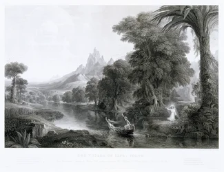 Die Reise des Lebens — Jugend, ca. 1855