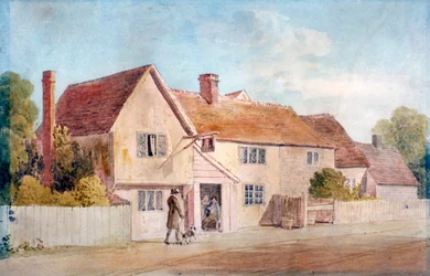 Cottages in Chadwell, Essex, 19. Jahrhundert