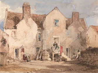 Fischerhäuser in Sculcoats bei Hull, Yorkshire
