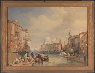 Der Canal Grande, Venedig