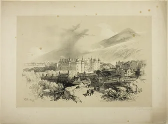 Der Palast von Holyrood