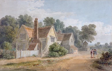 Ansicht von Dorking, Surrey, 19. Jahrhundert