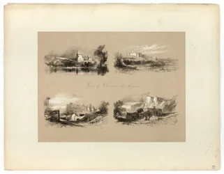 Ansichten von Villenueve les Avignon, aus Malerische Auswahlen