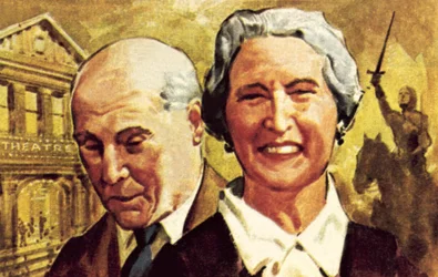 Sir Lewis Casson und Dame Sybil Thorndike