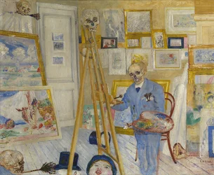 Der Skelettmaler, 1896