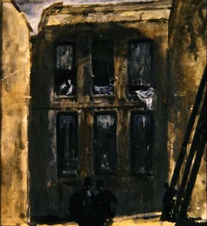 Straßenszene, ca. 1910