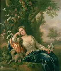 Porträt von Henrietta, Herzogin von Bolton