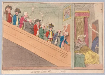 Ein Blick in Lady W!!!!!ys Serail, veröffentlicht 1782