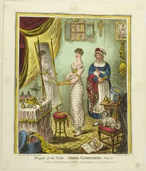 Kleid Fertiggestellt, Platte drei von Fortschritt der Toilette