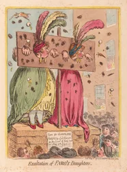Erhöhung der Töchter von Faro, veröffentlicht 1796