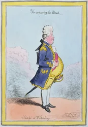 Zur Verbesserung der Rasse, skizziert in Wirtemberg, veröffentlicht von Hannah Humphrey im Jahr 1796