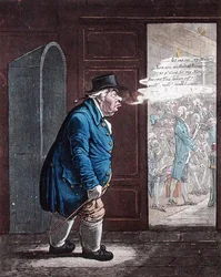 Hoffnung, veröffentlicht von Hannah Humphrey im Jahr 1802