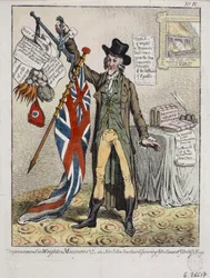 Verbesserung der Gewichte und Maße oder Sir John Seeclear entdeckt das Gleichgewicht der britischen Flagge