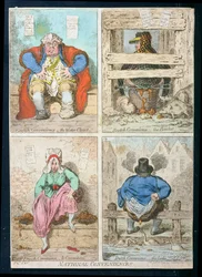 Nationale Annehmlichkeiten, 1796 von Hannah Humphrey veröffentlicht