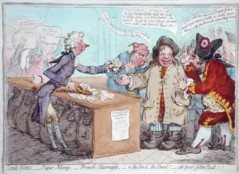Eröffnung des Haushalts, oder John Bull gibt seine Hose, um seinen Speck zu retten