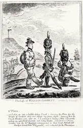 Tafel 2, aus Das Leben von William Cobbett, geschrieben von ihm selbst, veröffentlicht von H. Humphrey, 1809