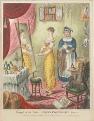 Fortschritt der Toilette: Kleid fertiggestellt, Platte 3