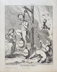 Der freundliche Agent, veröffentlicht von S.W. Fores im Jahr 1787