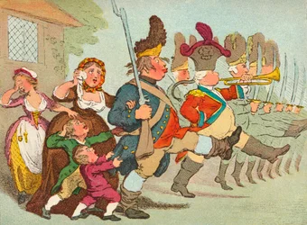 John Bull zieht in den Krieg, 18. Jahrhundert, 1902