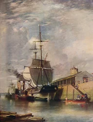 Belfast Hafen - Fährstufen, 1851, 1909