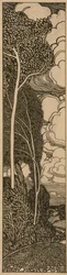 Landschaft mit Bäumen