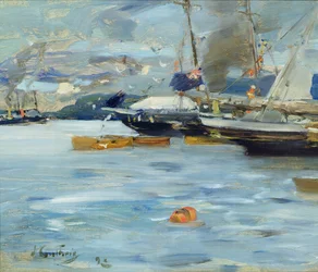 Vertäute Jachten, Oban, 1893