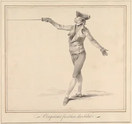 Fünfte Position des Grußes