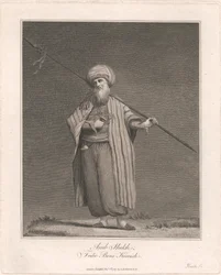 Arabischer Scheich, Stamm Beni Koreish