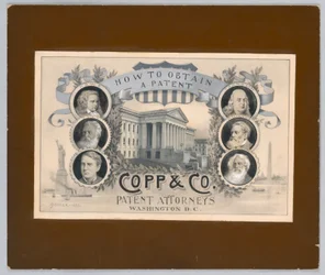 Entwurf für eine Halbtongravur: Wie man ein Patent erhält, Copp & Co. Patentanwälte, Washington, D.C.