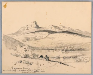 Berg Chocorua von Tamworth, New Hampshire