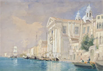 Kirche der Gesuati, Venedig, 3. September 1857