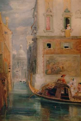 Die Gondel, Venedig, 1865, 1935