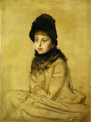 Porträt von Kathleen Newton, 1877