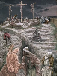 Eloi Eloi Lama Sabacthani, Illustration für Das Leben Christi