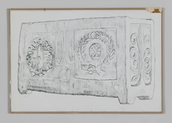 Jüdisches Ossuarium, Illustration aus Das Leben unseres Herrn Jesus Christus