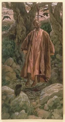 Judas erhängt sich, Illustration zu „Das Leben Christi“, ca. 1886-96