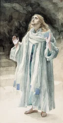 Heiliger Johannes der Evangelist, Illustration für Das Leben Christi, ca. 1886-94