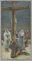 Stabat Mater. Frau, siehe deinen Sohn, Illustration für Das Leben Christi